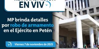 Conferencia de Prensa Ministerio Público. Foto La Hora
