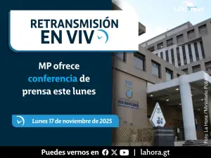 Retransmisión: MP ofrece conferencia de prensa este lunes 17 de noviembre
