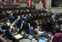 “Le cuesta Q40 mil a cada familia”: CIG muestra rechazo al presupuesto general del Estado 2026 Congreso en sesión ordinaria para aprobar presupuesto 2026. Foto La Hora: José Orozco.