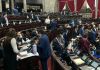 En una larga jornada, el Congreso de la República aprobó el presupuesto 2026 la mañana de este miércoles. Foto La Hora: Congreso