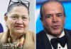 La fiscal general de Guatemala, María Consuelo Porras, y el dueño del Miss Universo acusado de liderar una red de tráfico de drogas y combustible, Raúl Rocha Cantú. Foto La Hora: MP / AP.
