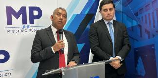 El jefe de la FECI, Rafael Curruchiche, evitó revelar su salario. Foto La Hora: José Orozco.