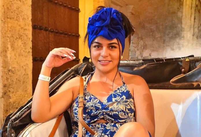 Claudia Pamela Rivas reportada como desaparecida. Foto La Hora: RR.SS.