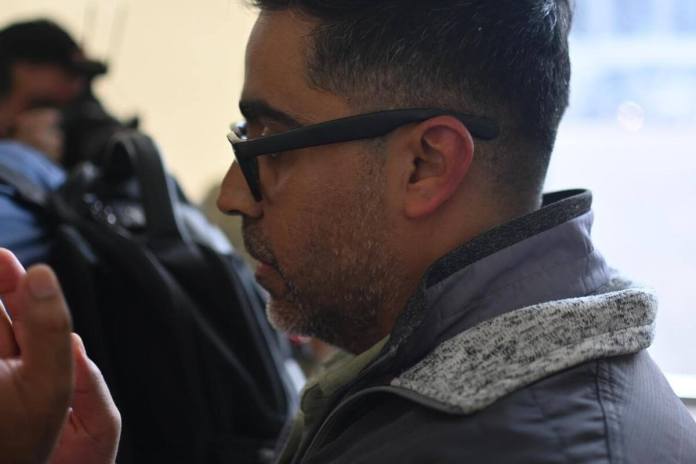 El Juzgado especializado de lavado de dinero suspendió la audiencia por el caso B410 derivado de la carga de trabajo que acumula. Foto La Hora: Fabricio Alonzo