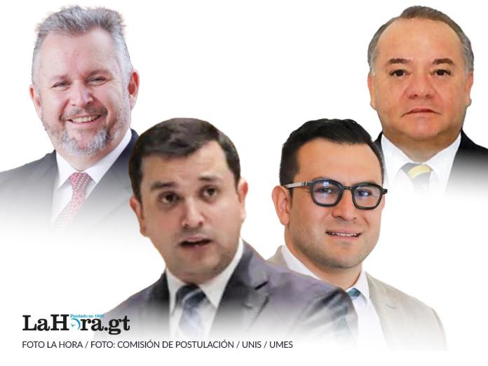 Al menos cuatro nuevos decanos de derecho y ciencias jurídicas formarán la comisión de postulación para elección de Fiscal General. Arte La Hora: Francisco Altán