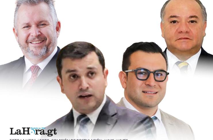 Al menos cuatro nuevos decanos de derecho y ciencias jurídicas formarán la comisión de postulación para elección de Fiscal General. Arte La Hora: Francisco Altán