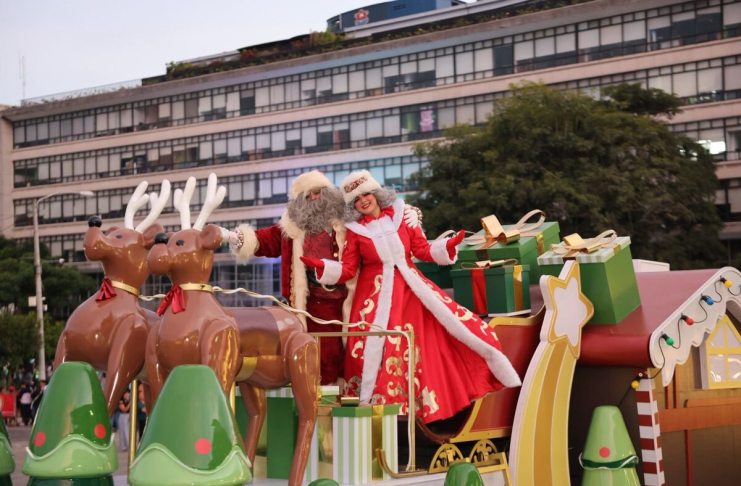 La Municipalidad de Guatemala dio a conocer los recorridos que tendrán los próximos desfiles navideños de la semana 1. Foto: Municipalidad de Guatemala