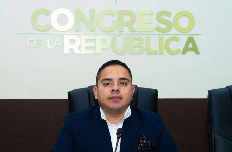 Diputado César Augusto Rodas Cardona, ex integrante de la bancada Vamos. Foto La Hora: Organismo Legislativo
