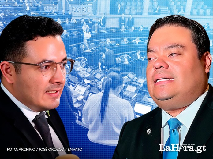 Para aprobar el presupueso legislativo con el salario de Q66 mil, así votaron los diputados oficialistas y de oposición. Foto La Hora