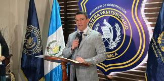 Director del Sistema Penitenciario (SP), Jorge López Dellachiesa, sobre la desaparición de un reo en la Granja Rehabilitación Canadá, Escuintla. Foto La Hora: José Orozco