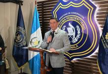 Sin mencionar fuga, SP anuncia desaparición de un reo en cárcel Canadá, Escuintla Director del Sistema Penitenciario (SP), Jorge López Dellachiesa, sobre la desaparición de un reo en la Granja Rehabilitación Canadá, Escuintla. Foto La Hora: José Orozco