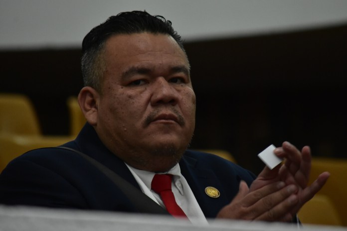 La Corte Suprema de Justicia rechazó la solicitud de antejuicio que el MP planteó contra el juez Erick García por otorgar un fallo a favor de magistrados del TSE. Foto La Hora: Daniel Ramírez