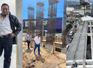 Excandidato atacado era contratista de las municipalidades y supervisor del paso a desnivel de la Roosevelt