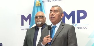 FECI dirigido por Rafael Curruchiche, jefe fiscal del Ministerio Público. Foto La Hora: MP