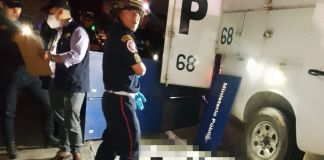 Los Bomberos Municipales Departamentales informaron sobre el hallazgo de la persona fallecida en la ruta al Atlántico. Foto La Hora: ASONBOMD