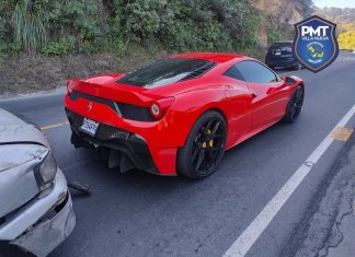 El accidente de tránsito registrado este viernes en el kilómetro 27.5 de la ruta a Milpas Altas