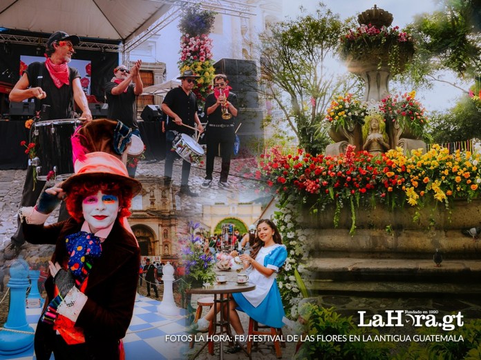 Festival de Las Flores El 15 y 16 de noviembre se celebrará el Festival de las Flores en La Antigua Guatemala y los organizadores esperan la visita de más de 300 mil personas. Arte La Hora: Alejandro Ramírez