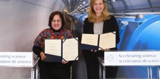 Firma de acuerdo de cooperación entre Guatemala y CERN. Foto La Hora: Senacyt