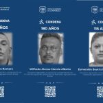 Pandilleros del Barrio 18 condenados hasta 397 años por la Fiscalía General de la República de El Salvador. Foto La Hora: FGR