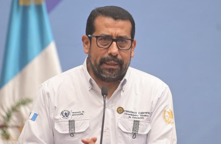 Francisco Cabrera, viceministro de Educación. Foto La Hora: Fabricio Alonzo
