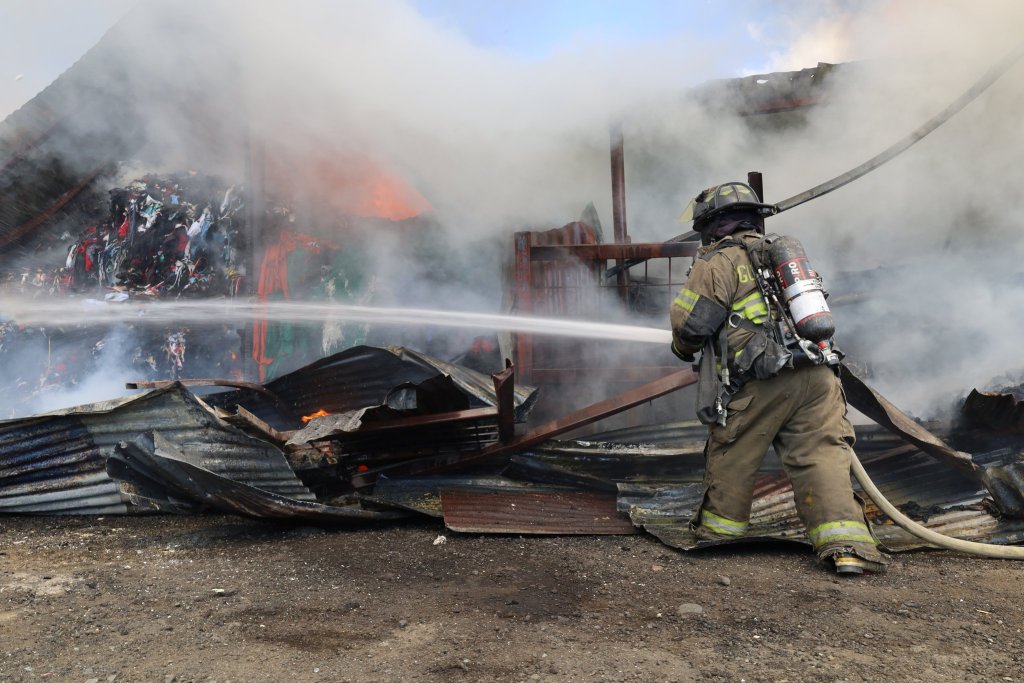 Foto La Hora: Bomberos Voluntarios