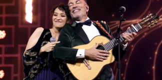 Gaby Moreno participó, junto al grupo Café Quijano, en la interpretación del tema “¿Qué tal te va sin mí?” Foto: cuenta de Instagram Gaby Moreno