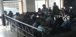 El Juzgado Tercero Pena ligó a proceso a 24 guardias del Sistema Penitenciarios vinculados a la fuga de reos de Fraijanes II. Foto La Hora: Daniel Ramírez