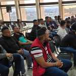 Guardias del Sistema Penitenciario capturados por la fuga de reos de Fraijanes II aseguran que solo tenían dos meses de estar asignados. Foto La Hora: Sergio Osegueda