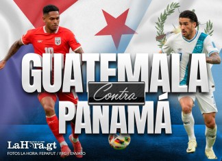 Guatemala vs Panamá. Arte La Hora: Alejandro Ramírez