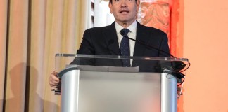 El secretario de Estado, Marco Rubio, destacó la cooperación de Guatemala para impedir el trasiego de drogas hacia Estados Unidos. Foto La Hora: SecRubio