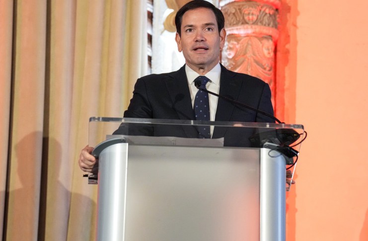 El secretario de Estado, Marco Rubio, destacó la cooperación de Guatemala para impedir el trasiego de drogas hacia Estados Unidos. Foto La Hora: SecRubio