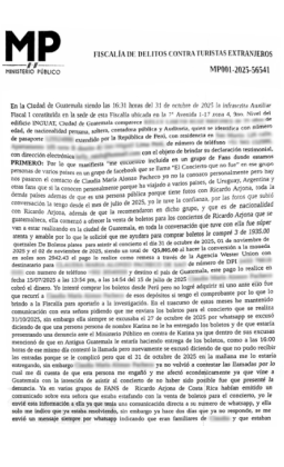 Denuncia en la Fiscalía. Foto La Hora: Kelly Ruíz.