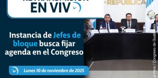 Instancia de Jefes de Bloque. Foto La Hora