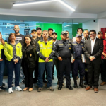 Vecinos de zona 13 impulsan proyecto de protección y seguridad junto a autoridades municipales. Foto La Hora