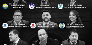 Diputados que integran la Junta Directiva del Congreso 2026-2027. Arte La Hora: Alejandro Ramírez.