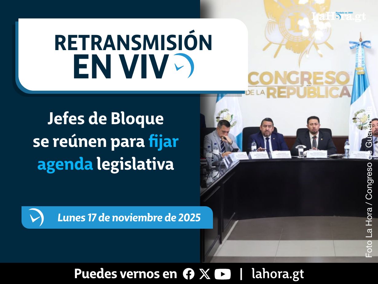 Retransmisión: Jefes de Bloque se reúnen para fijar agenda legislativa