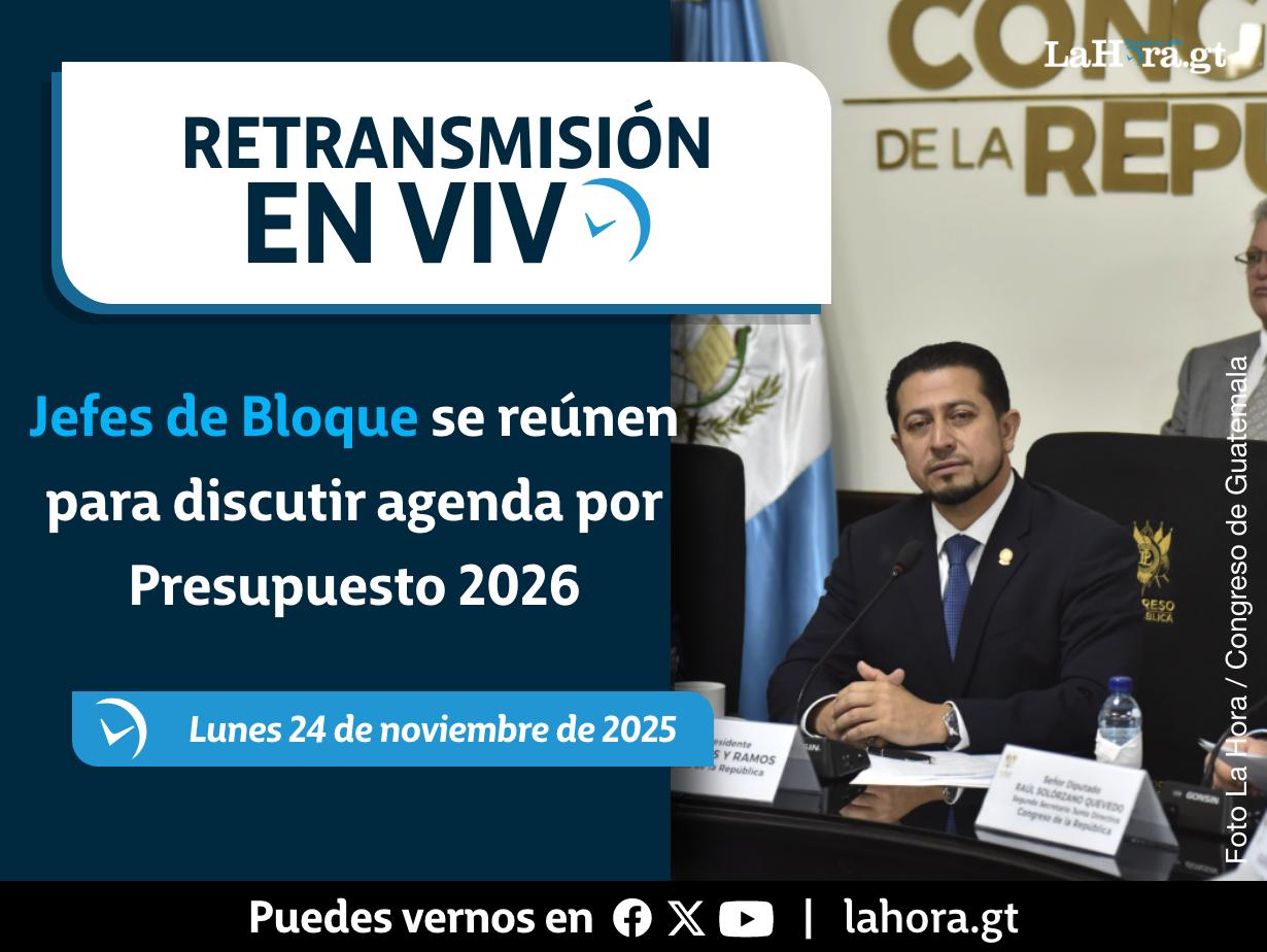 Retransmisión: Jefes de Bloque se reúnen para discutir agenda por Presupuesto 2