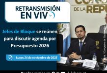 Jefes de Bloque presupuesto General 2026. Foto La Hora