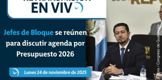 Jefes de Bloque presupuesto General 2026. Foto La Hora