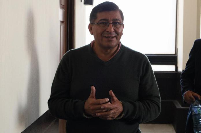 El exalcalde de San Pedro Pínula, Jalapa, José Manuel Méndez, debe realizar un pago en concepto de reparación digna a Codeca y la familia del líder Luis Marroquín. Foto La Hora: Daniel Ramírez