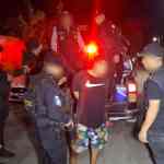 «Little Chucky», capturado que intentó fugarse durante allanamiento en Retalhuleu. Foto La Hora: PNC