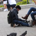 Menor de edad trabajando. Foto La Hora: PGN.