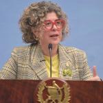 Ministra de Economía, Gabriela García