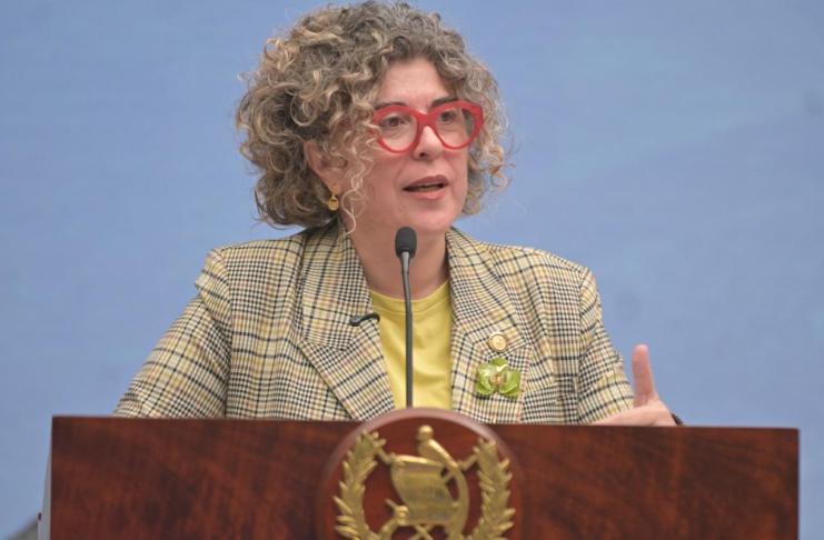 Ministra de Economía, Gabriela García