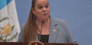 Titular del Ministerio de Educación (Mineduc), Anabella Giracca. Foto La Hora: Fabricio Alonzo