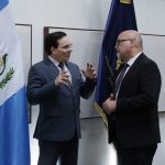 Ministro de Gobernación recibe a delegados e integrantes del FBI para investigación de reo fugados.