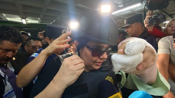 La Corte de Constitucionalidad determinó que la fiscal Miriam Reguero debe enfrentar juicio por tres delitos. Foto La Hora: Archivo