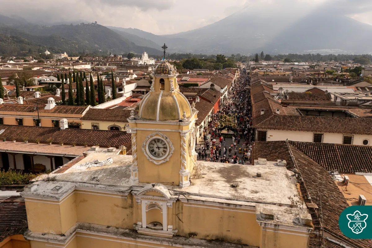 Festival de las Flores este domingo 16 de noviembre. Foto La Hora: Municipalidad de Antigua Guatemala