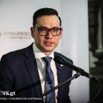 Mynor de la Rosa renuncia partido Vamos. Foto La Hora: Congreso