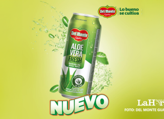 Aloe Vera fresh la bebida que combina lo refrescante y lo natural del aloe vera. Foto: Del Monte.